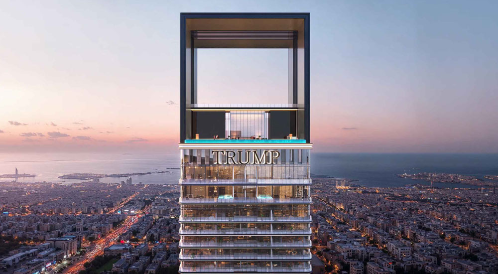 Trump Tower in Dubai 02